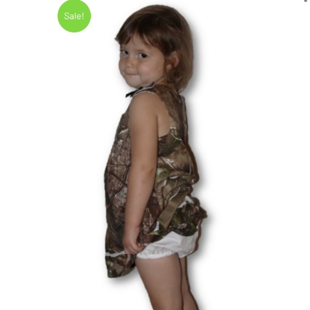 NWT Realtree Camo Girls Camouflage Jumper Dress